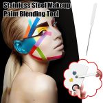 3pcs Picass Spatula Makeup Korean, Stainless Steel Makeup Spatula and Palette Set Korean Makeup Spatula, Professional Facial Cosmetic Makeup Tool (2Spatula1 Rectangle Palette) - Image 6
